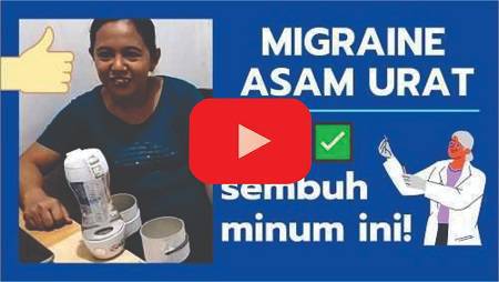 solusi sembuh dari asam urat dengan botol hidrogen alkali trifinity