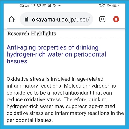 Artikel Hydrogen u awet muda anti aging penuaan dini