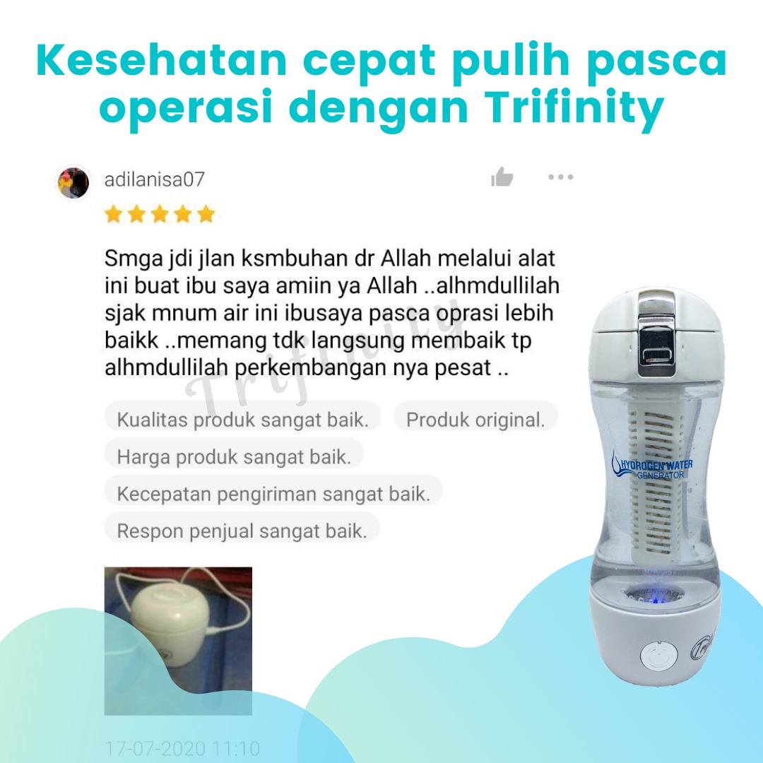 Testimoni Kemoterapi Kanker Tumor Botol Trifinity