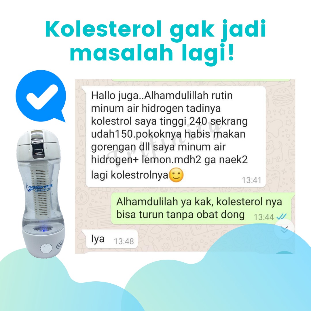 Testimoni kolesterol asam urat hipertensi botol trifinity