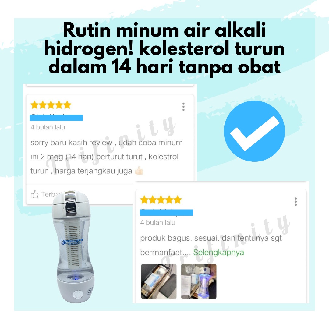 Testimoni kolesteerol asam urat hipertensi botol trifinity