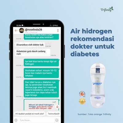 Testimoni Diabetes Botol Trifinity