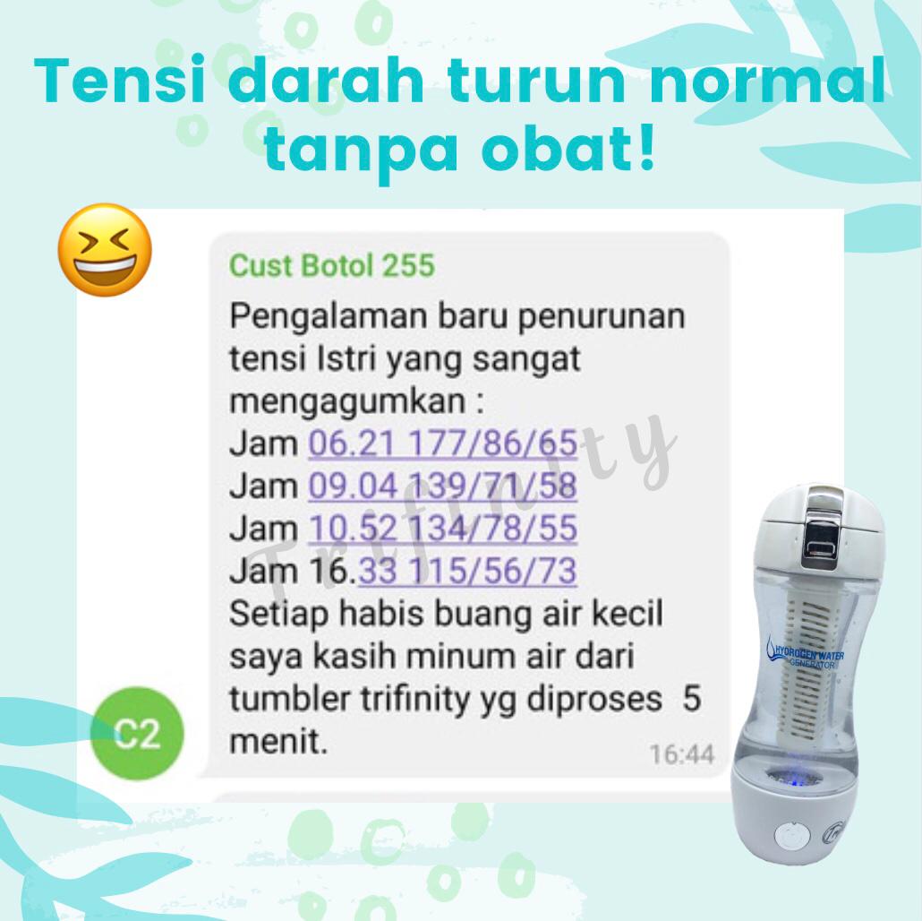 Testimoni kolesterol asam urat hipertensi botol trifinity