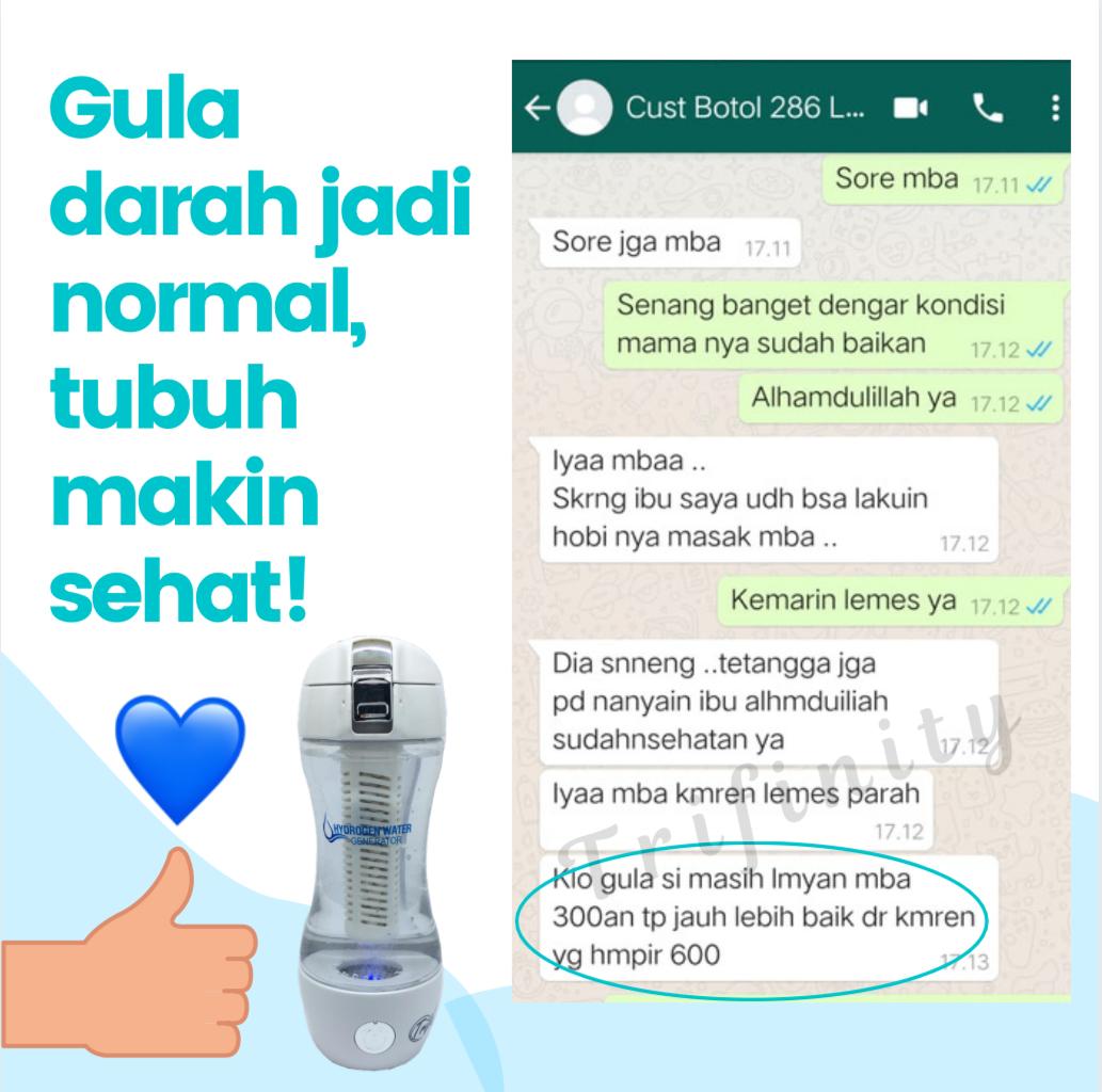 Testimoni Diabetes Botol Trifinity