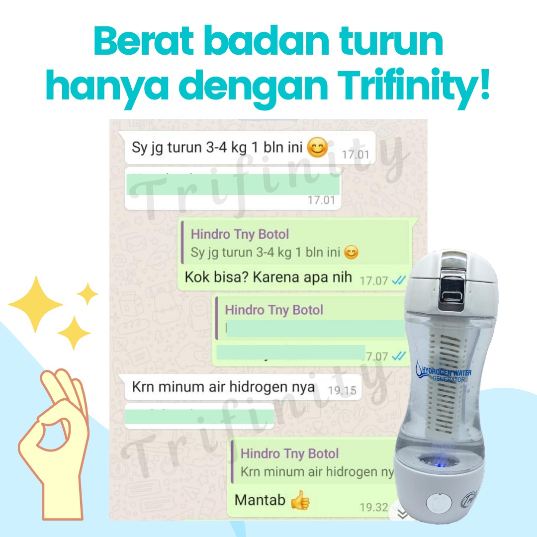 Kumupulan testimoni anti aging awet muda air hidrogen