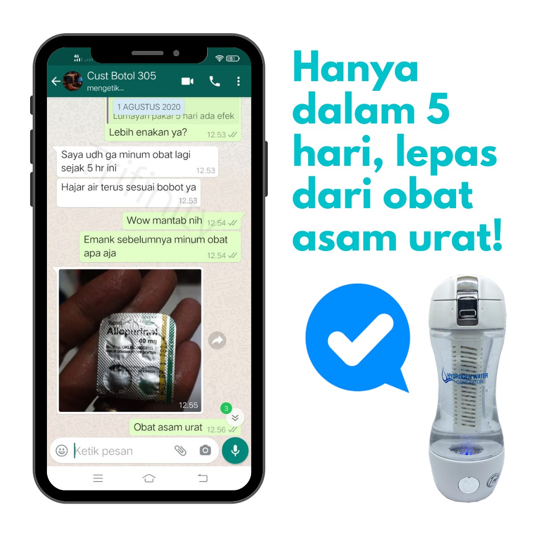 Testimoni kolesterol asam urat hipertensi botol trifinity