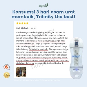 Testimoni kolesteerol asam urat hipertensi botol trifinity