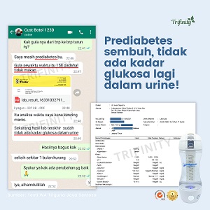 Testimoni Diabetes Botol Trifinity