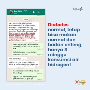 Testimoni Diabetes Botol Trifinity