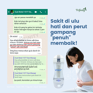 Testimoni Maag, Jantung, Asma Botol Trifinity