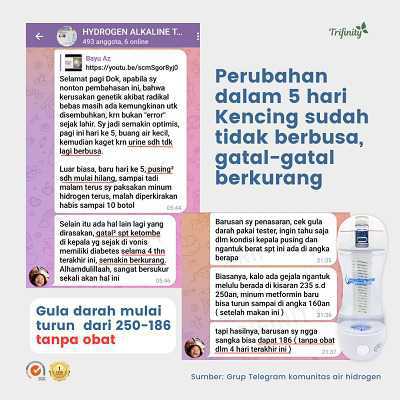 Testimoni Diabetes Botol Trifinity