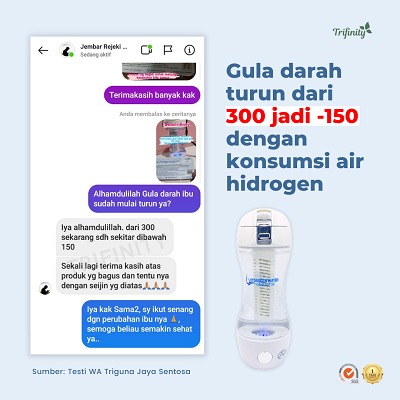 Testimoni Diabetes Botol Trifinity