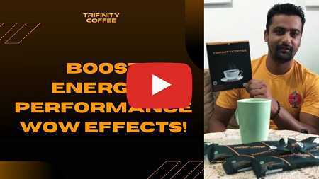 review trifinity stamina coffee from India