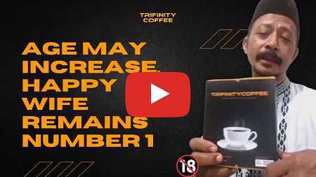 Kusmianto journey getting old, he can make beloved wife happy with the help of Trifinity Coffee