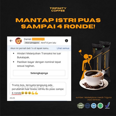 testi kopi trifinity 4