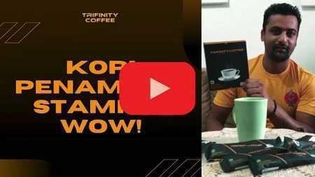 review kopi trifinity oleh orang india