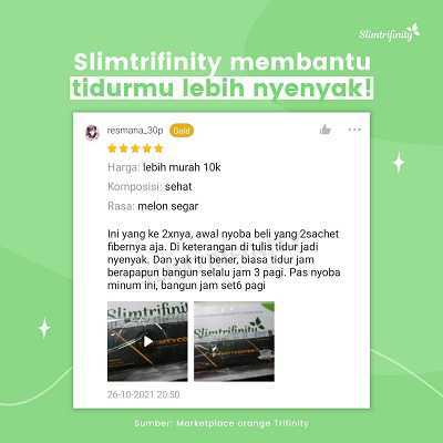 testimoni slim trifinity