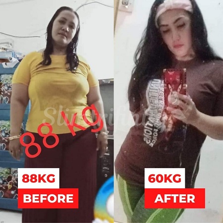 Kisah diet inspiratif Ibu Maida ini berhasil menurunkan 28kg dalam waktu singkat