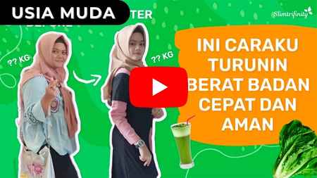 Usia muda 15tahun Turun berat badan 9kg bonus langsing cantik n percaya diri