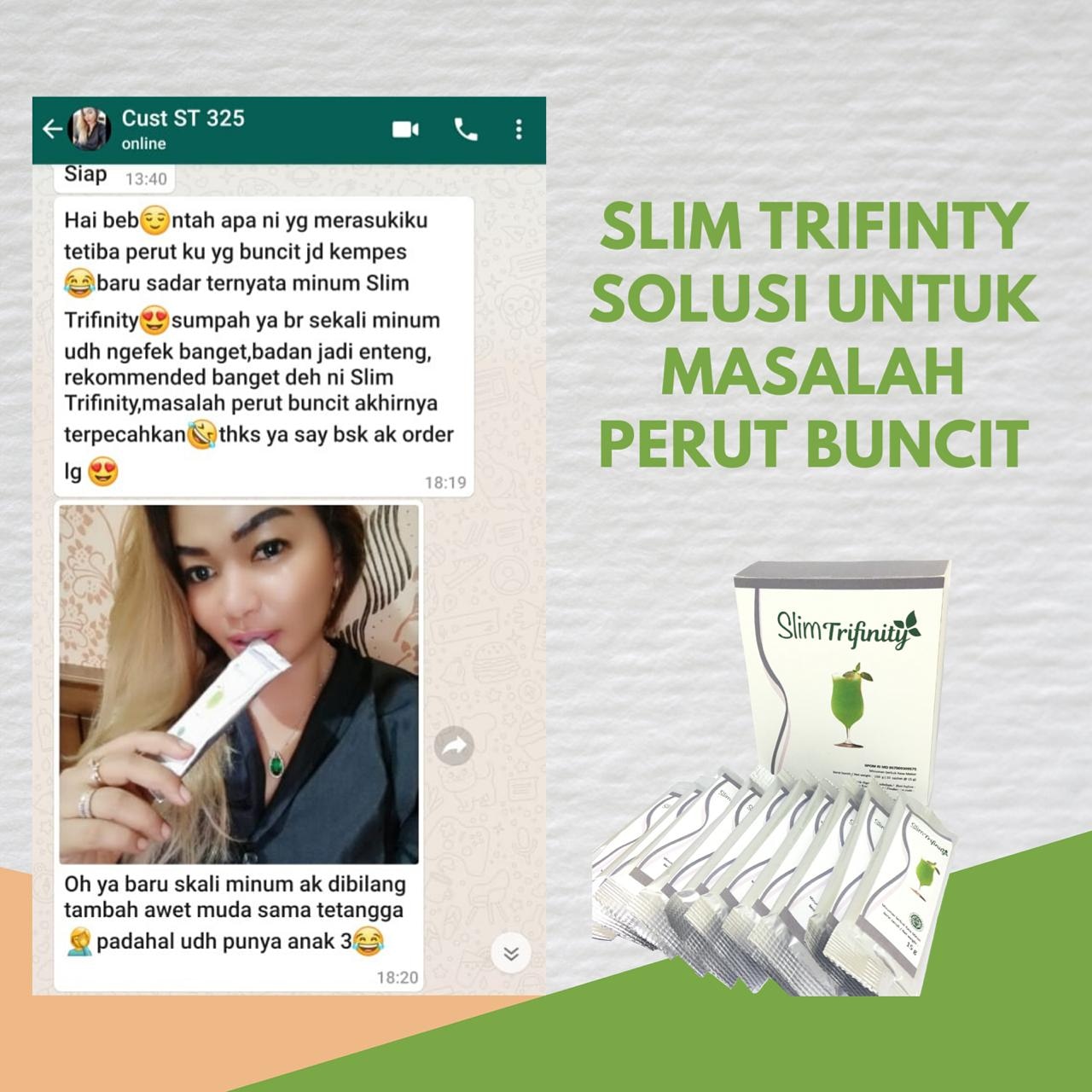 testimoni slim trifinity