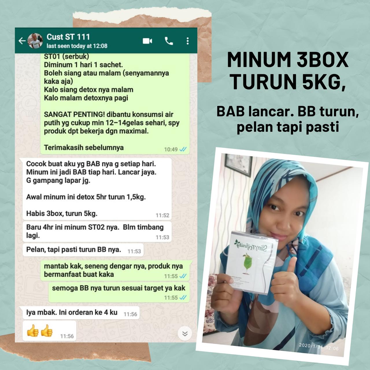 testimoni slim trifinity