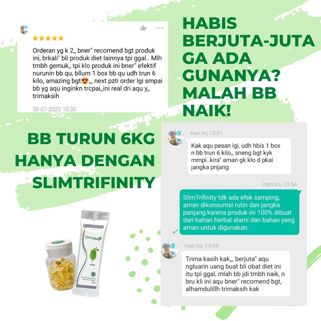 testimoni slim trifinity