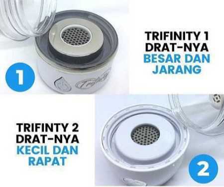 drat botol hidrogen alkali trifinity 2 kecil dan rapat jadi aman dari bocor