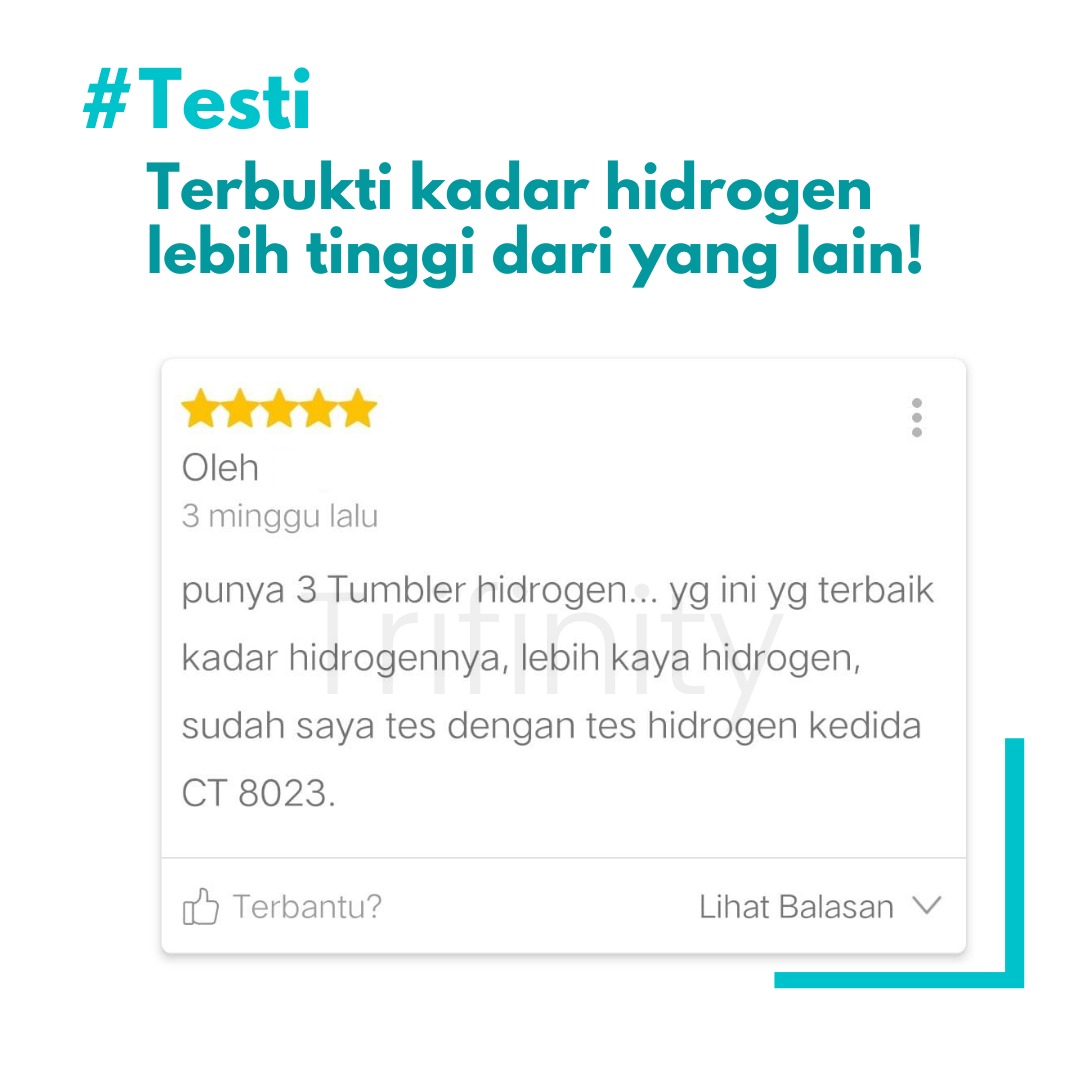 Kumupulan testimoni anti aging awet muda air hidrogen