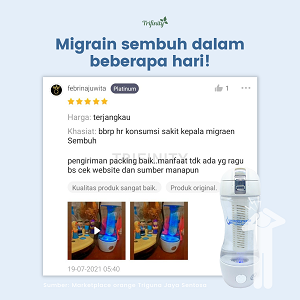 Testimoni imun tubuh botol trifinity