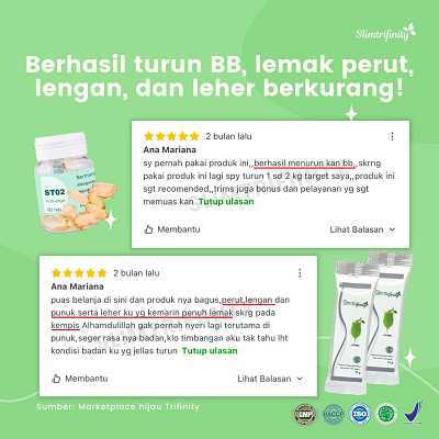 testimoni slim trifinity